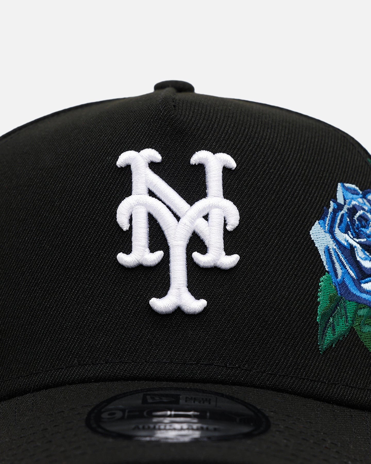 New Era New York Mets Blue Rose 9FORTY A - Frame Snapback Black/Blue