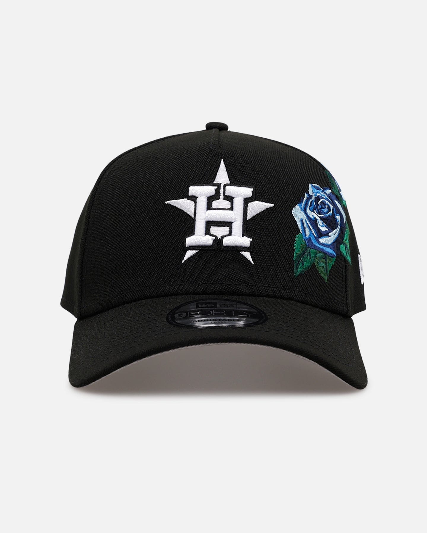 New Era Houston Astros Blue Rose 9FORTY A - Frame Snapback Black/Blue