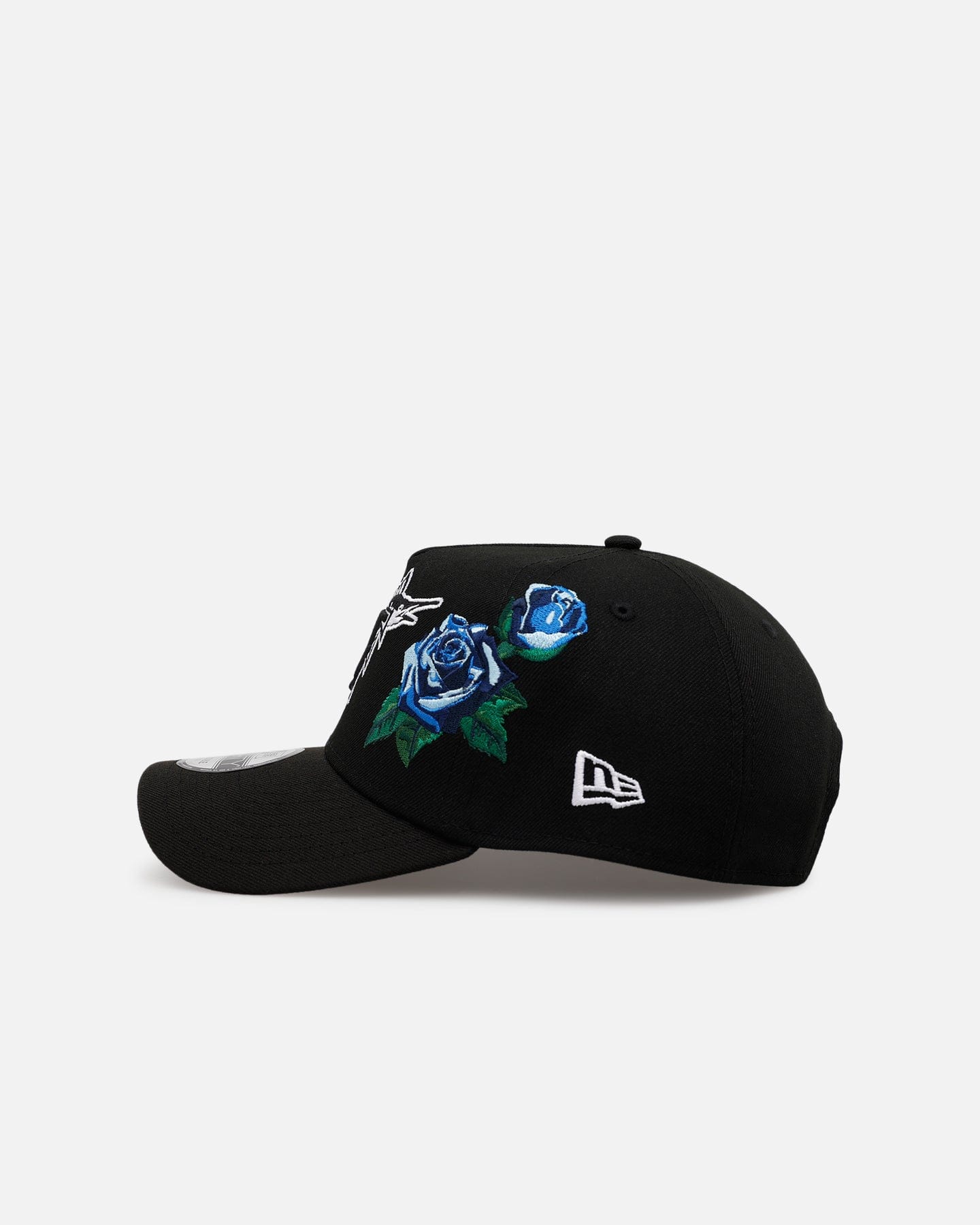 New Era Florida Marlins Blue Rose 9FORTY A - Frame Snapback Black/Blue