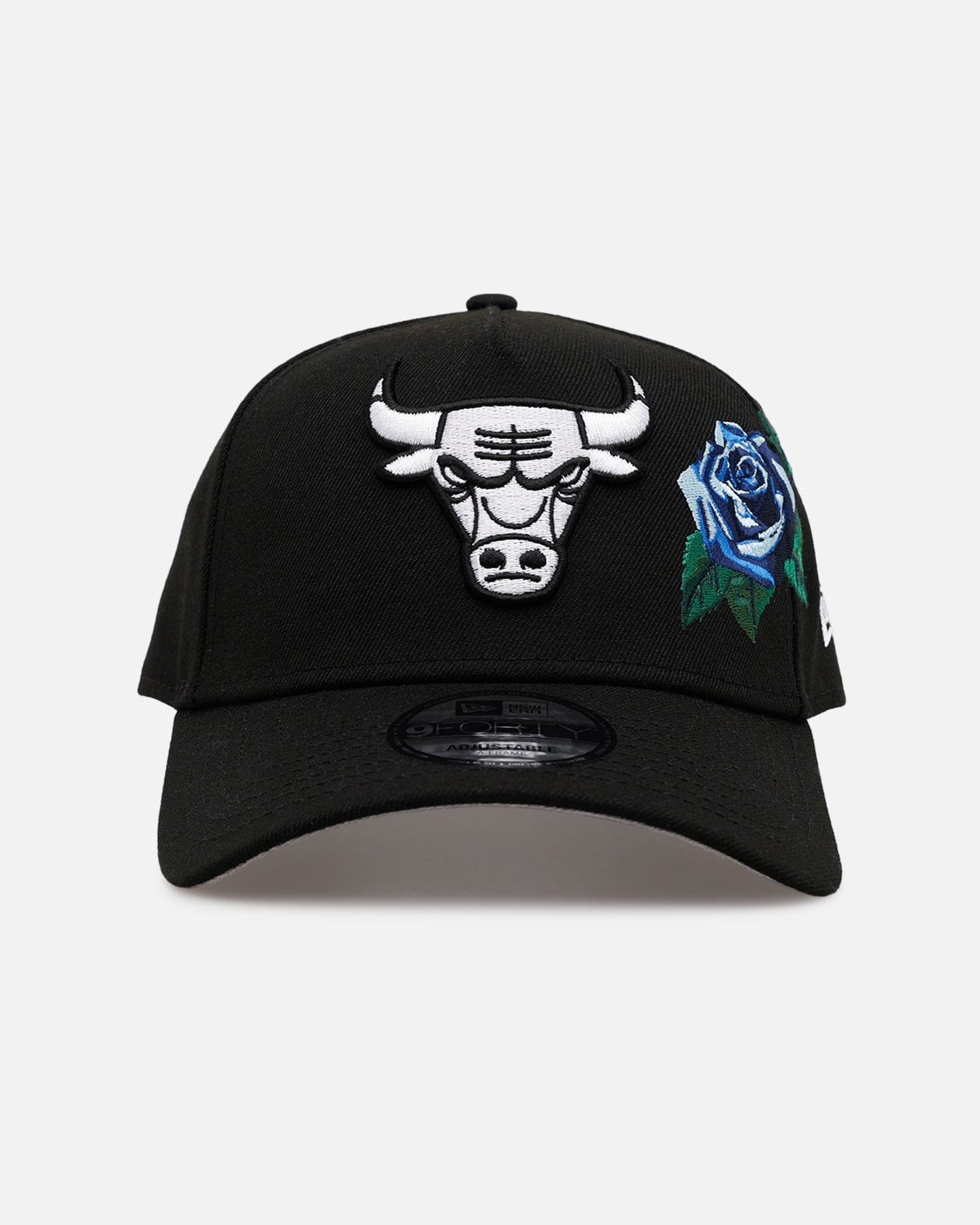 New Era Chicago Bulls Blue Rose 9FORTY A - Frame Snapback Black/Blue