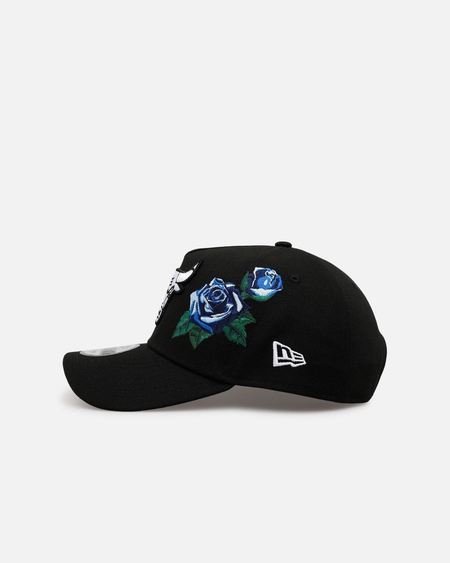 New Era Chicago Bulls Blue Rose 9FORTY A - Frame Snapback Black/Blue