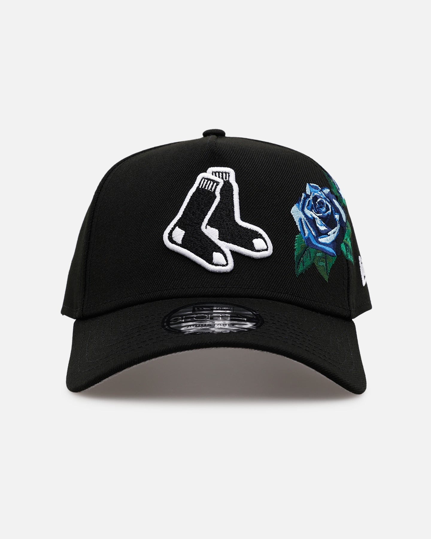 New Era Boston Red Sox Blue Rose 9FORTY A - Frame Snapback Black/Blue