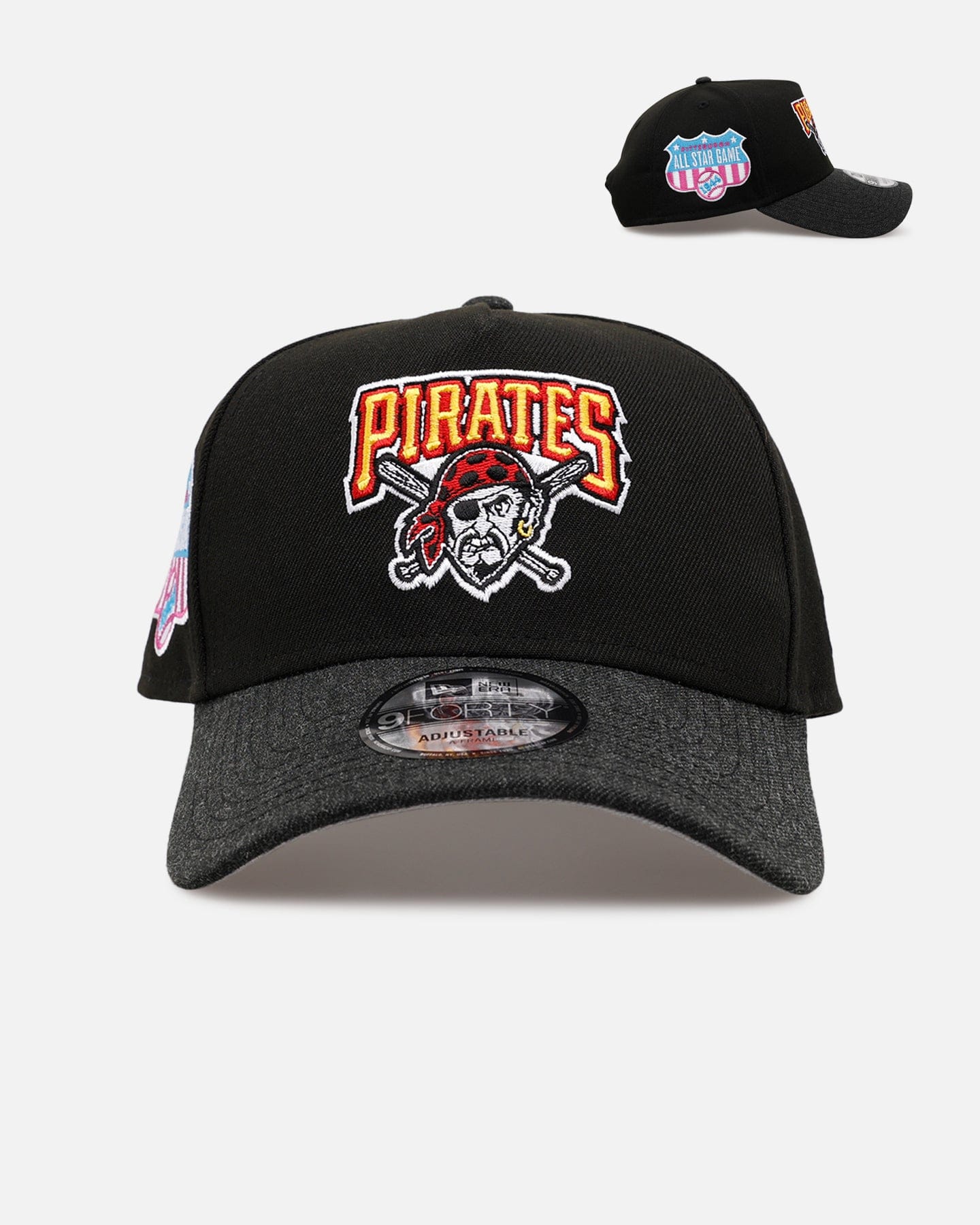 New Era Pittsburgh Pirates Sneaky Two - Tone 9FORTY A - Frame Snapback Original Team Colours