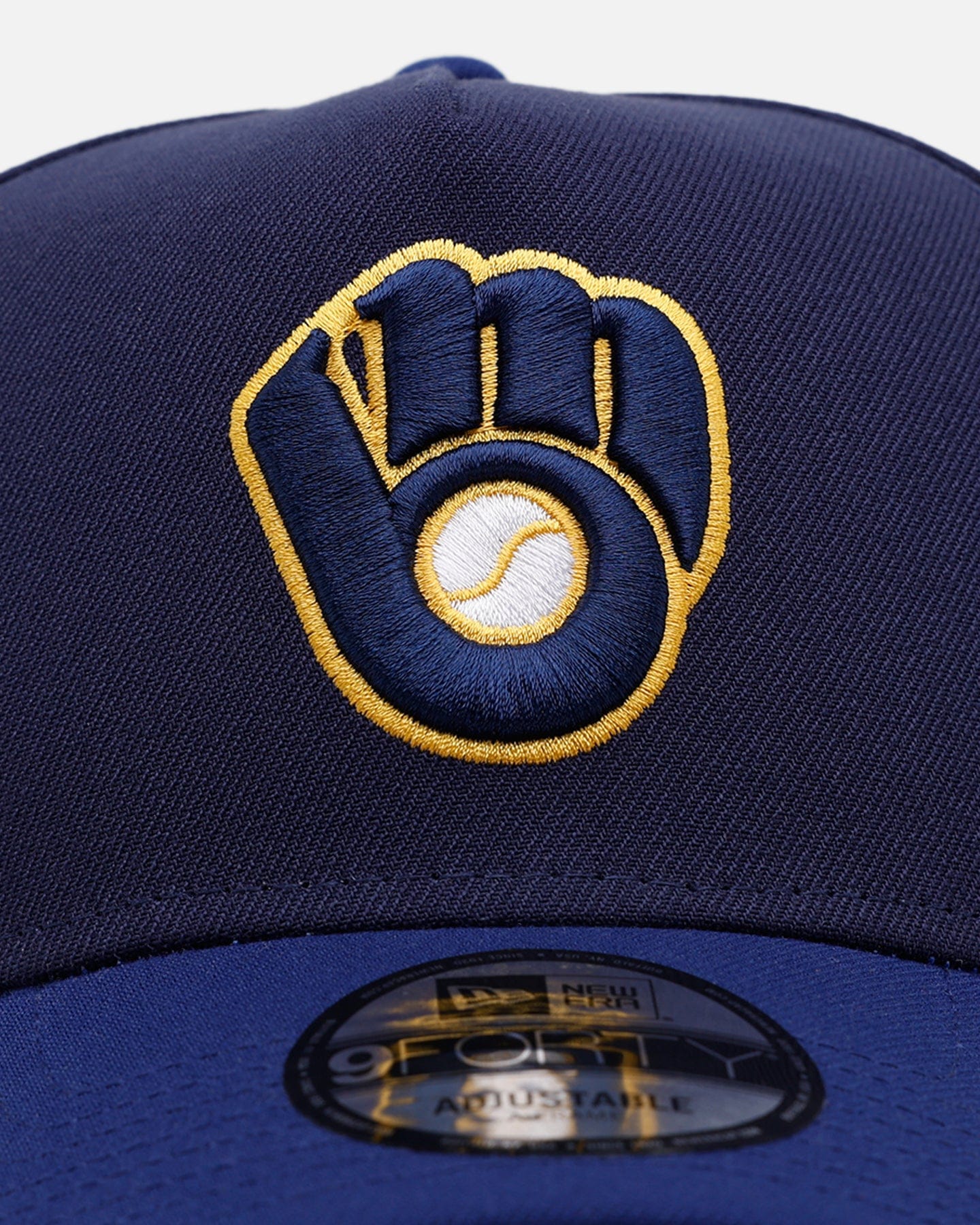 New Era Milwaukee Brewers Sneaky Two - Tone 9FORTY A - Frame Snapback Original Team Colours