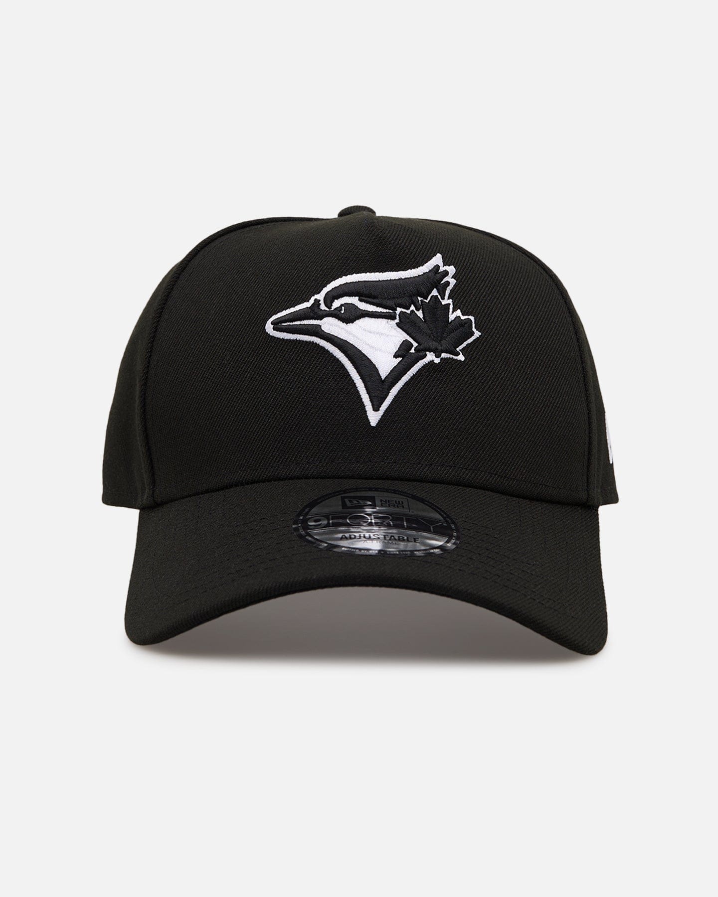New Era Toronto Blue Jays Easy Black and White 9FORTY A - Frame Snapback Black/White