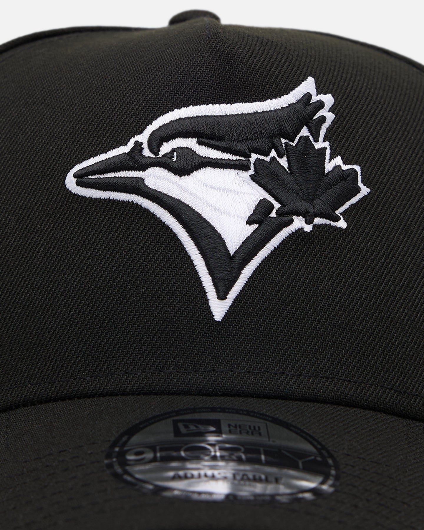 New Era Toronto Blue Jays Easy Black and White 9FORTY A - Frame Snapback Black/White