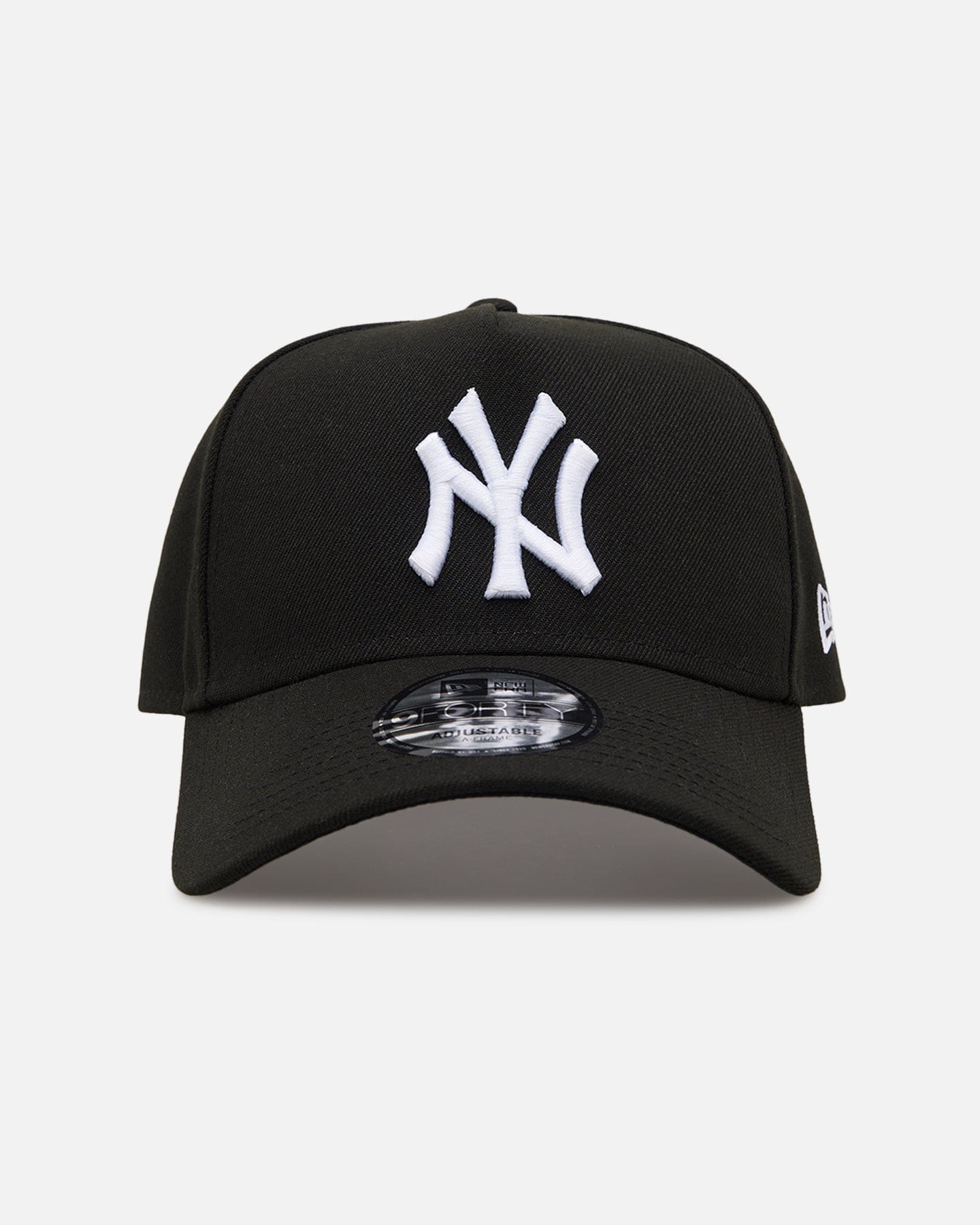New Era New York Yankees Easy Black and White 9FORTY A - Frame Snapback Black/White