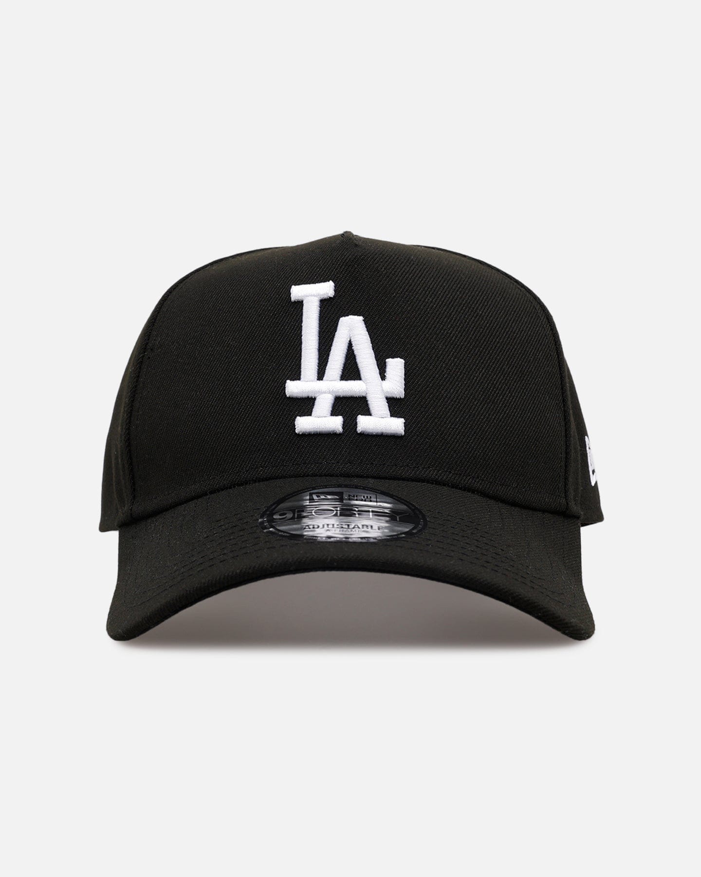 New Era Los Angeles Dodgers Easy Black And White 9FORTY A - Frame Snapback Black/White