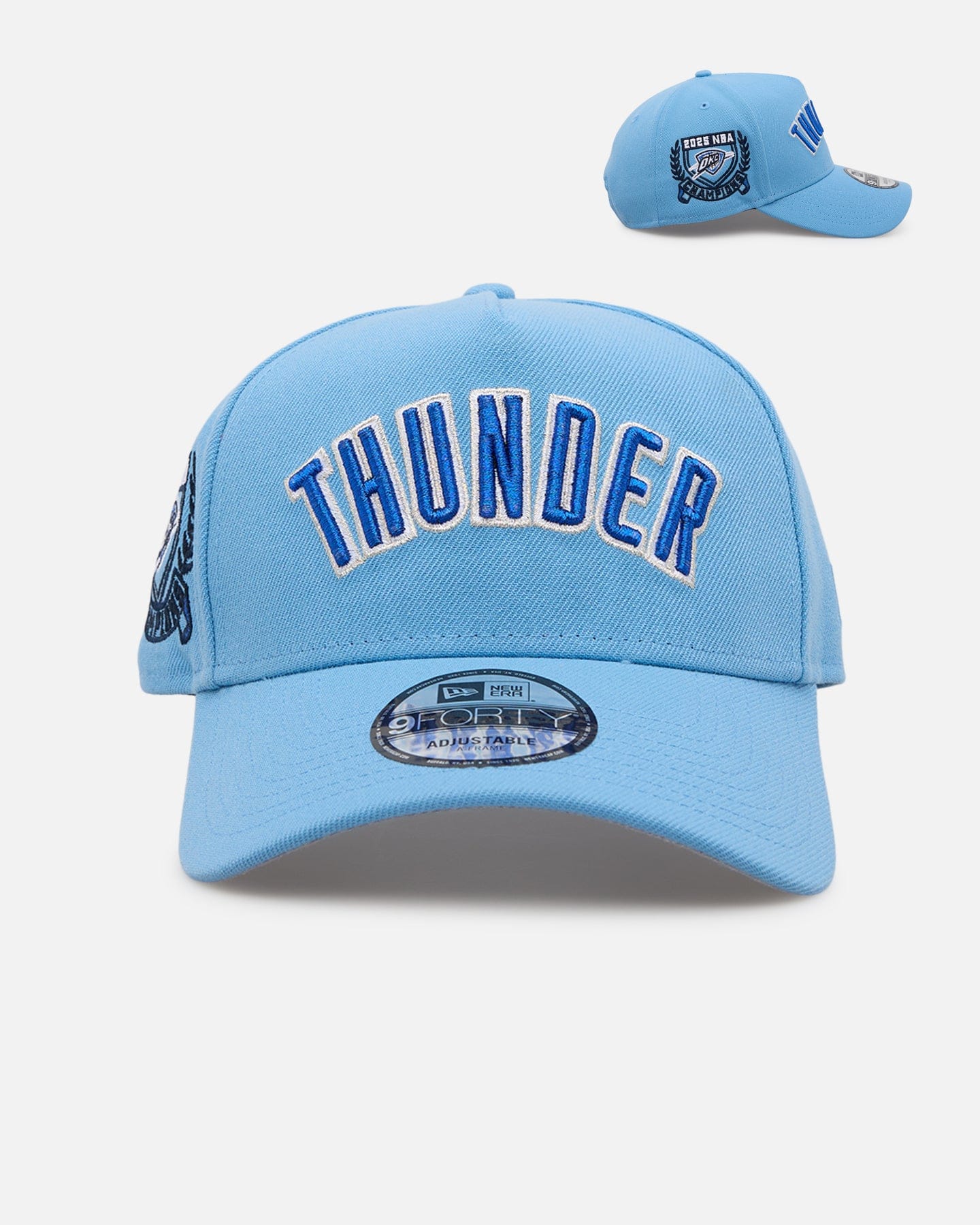 New Era Oklahoma City Thunder Sky Blue 9FORTY A - Frame Snapback Sky Blue