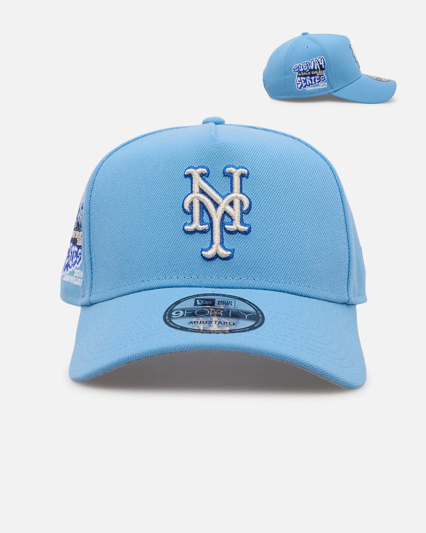 New Era New York Mets Sky Blue 9FORTY A - Frame Snapback Sky Blue