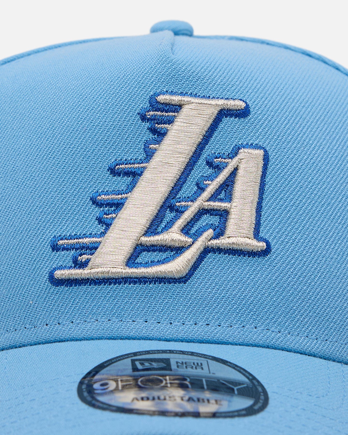 New Era Los Angeles Lakers Sky Blue 9FORTY A - Frame Snapback Sky Blue