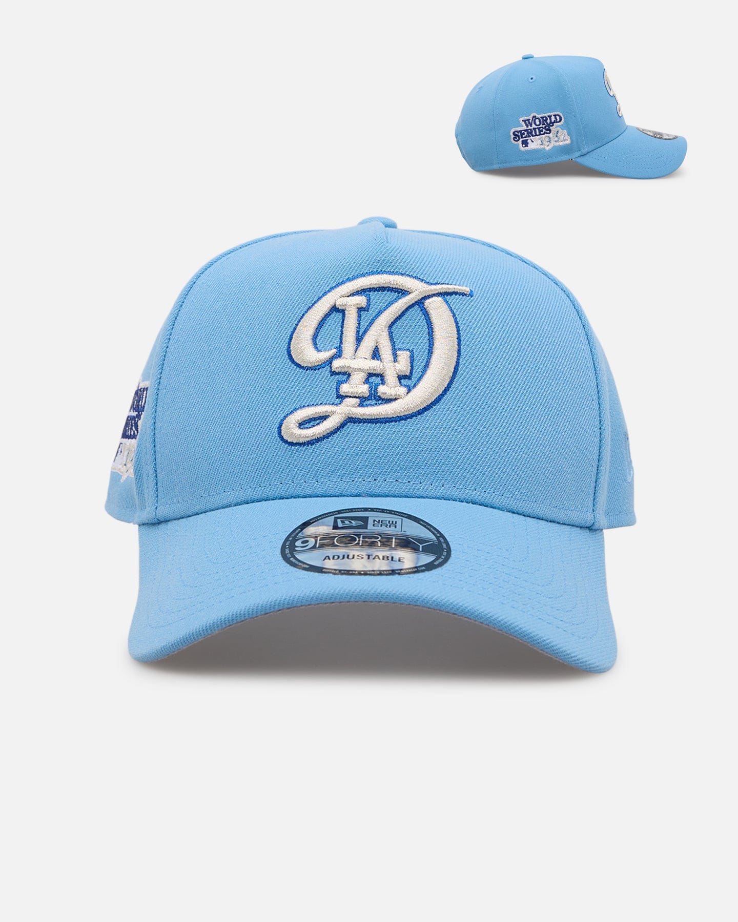 New Era Los Angeles Dodgers Sky Blue 9FORTY A - Frame Snapback Sky Blue