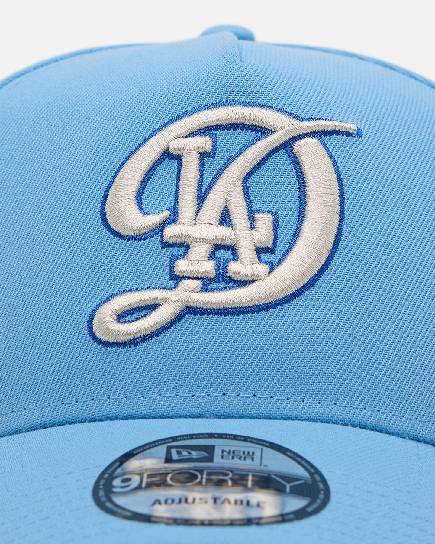 New Era Los Angeles Dodgers Sky Blue 9FORTY A - Frame Snapback Sky Blue