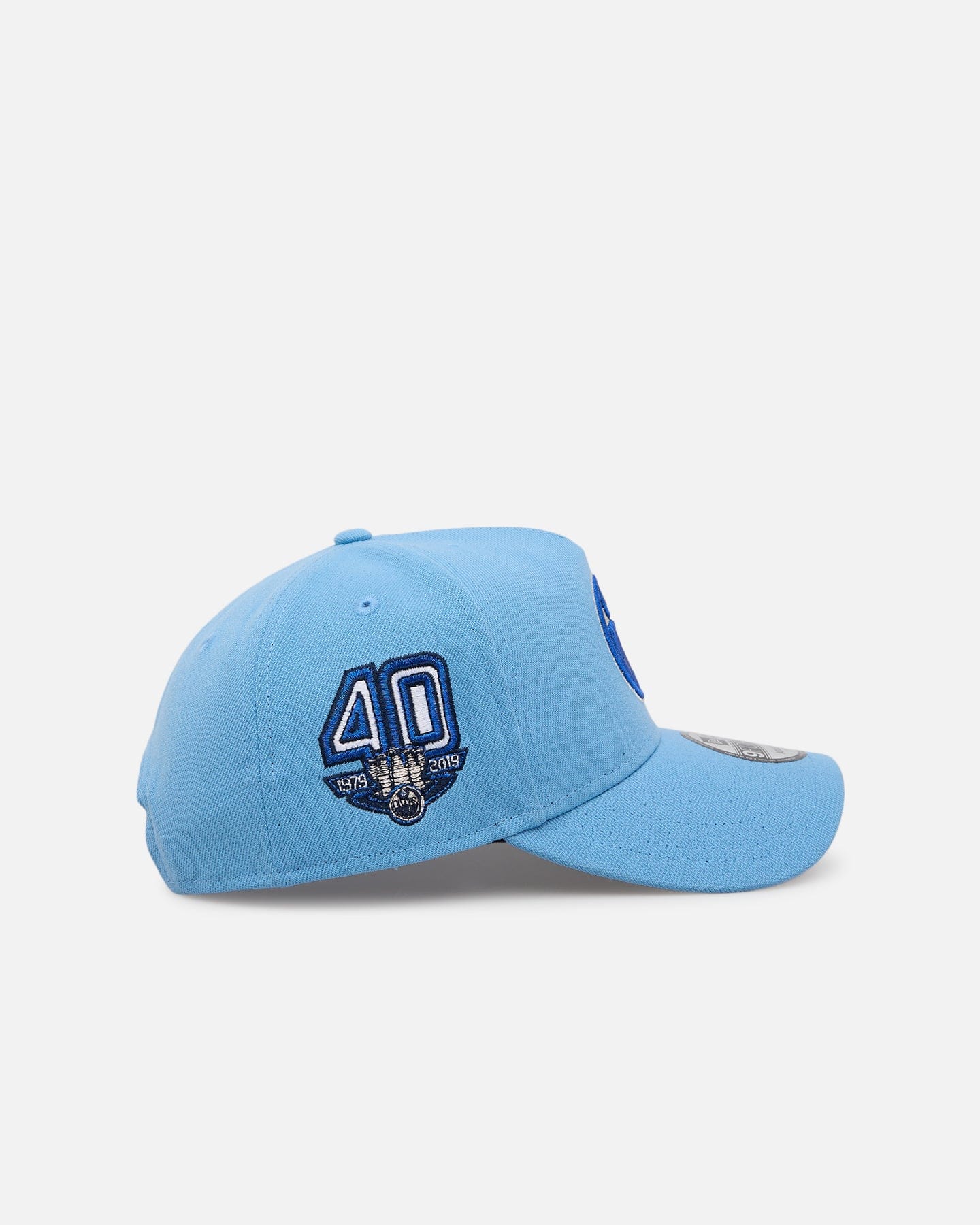 New Era Edmonton Oilers Sky Blue 9FORTY A - Frame Snapback Sky Blue