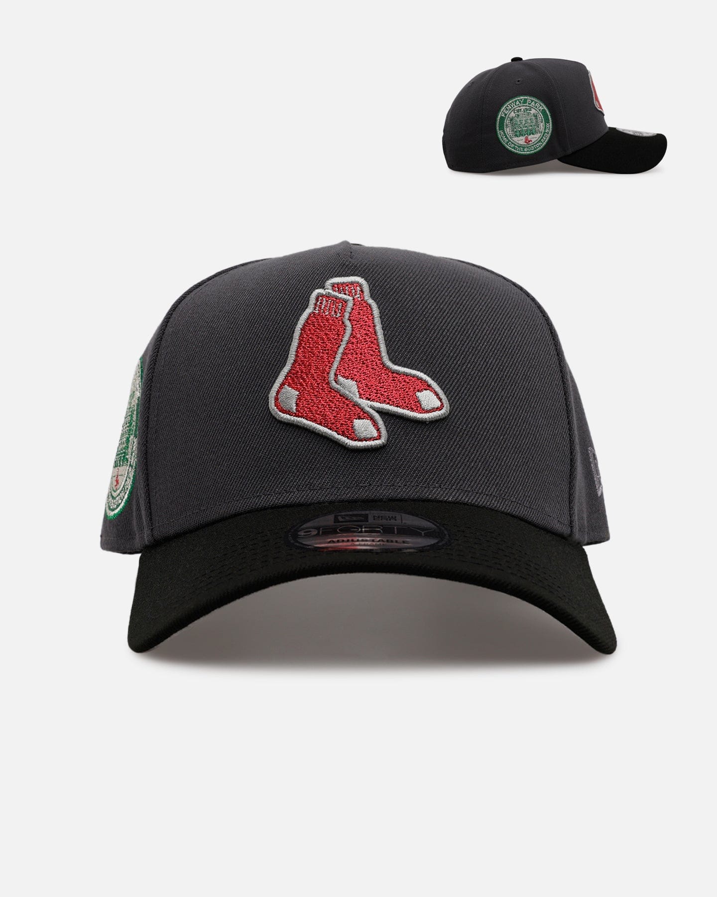 New Era Boston Red Sox Stealth 2.0 9FORTY A - Frame Snapback Graphite