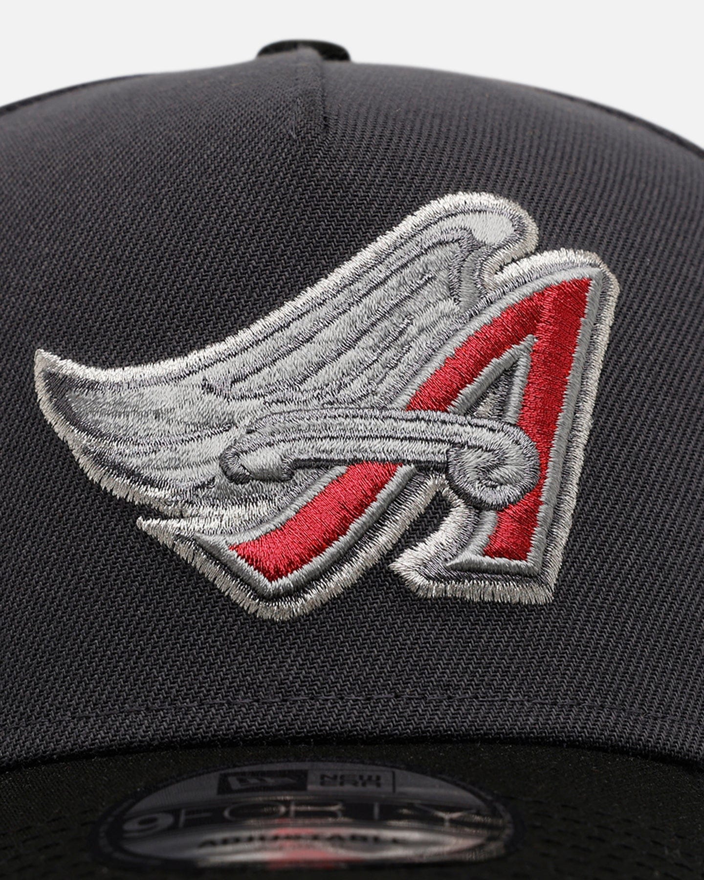 New Era Los Angeles Angels Stealth 2.0 9FORTY A - Frame Snapback Graphite