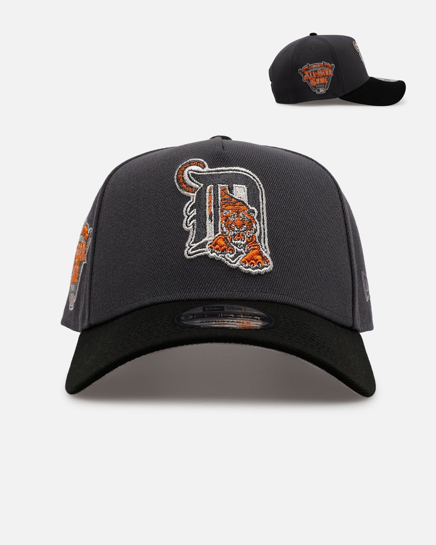 New Era Detroit Tigers Stealth 2.0 9FORTY A - Frame Snapback Graphite