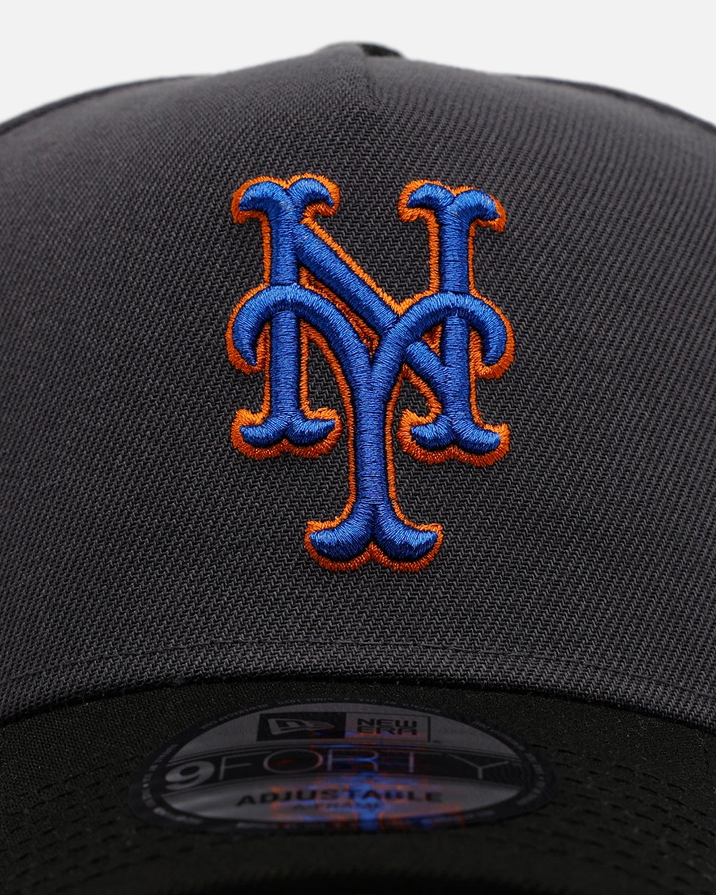 New Era New York Mets Stealth 2.0 9FORTY A - Frame Snapback Graphite