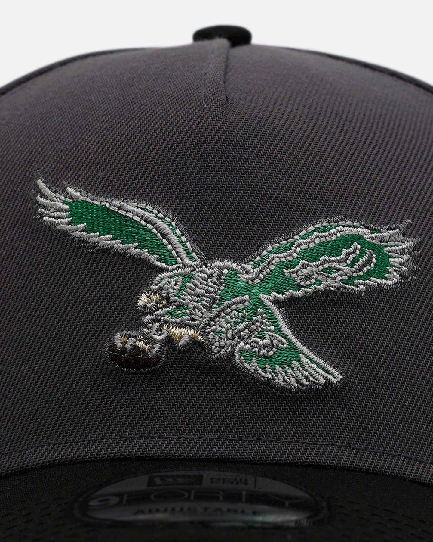 New Era Philadelphia Eagles Stealth 2.0 9FORTY A - Frame Snapback Graphite