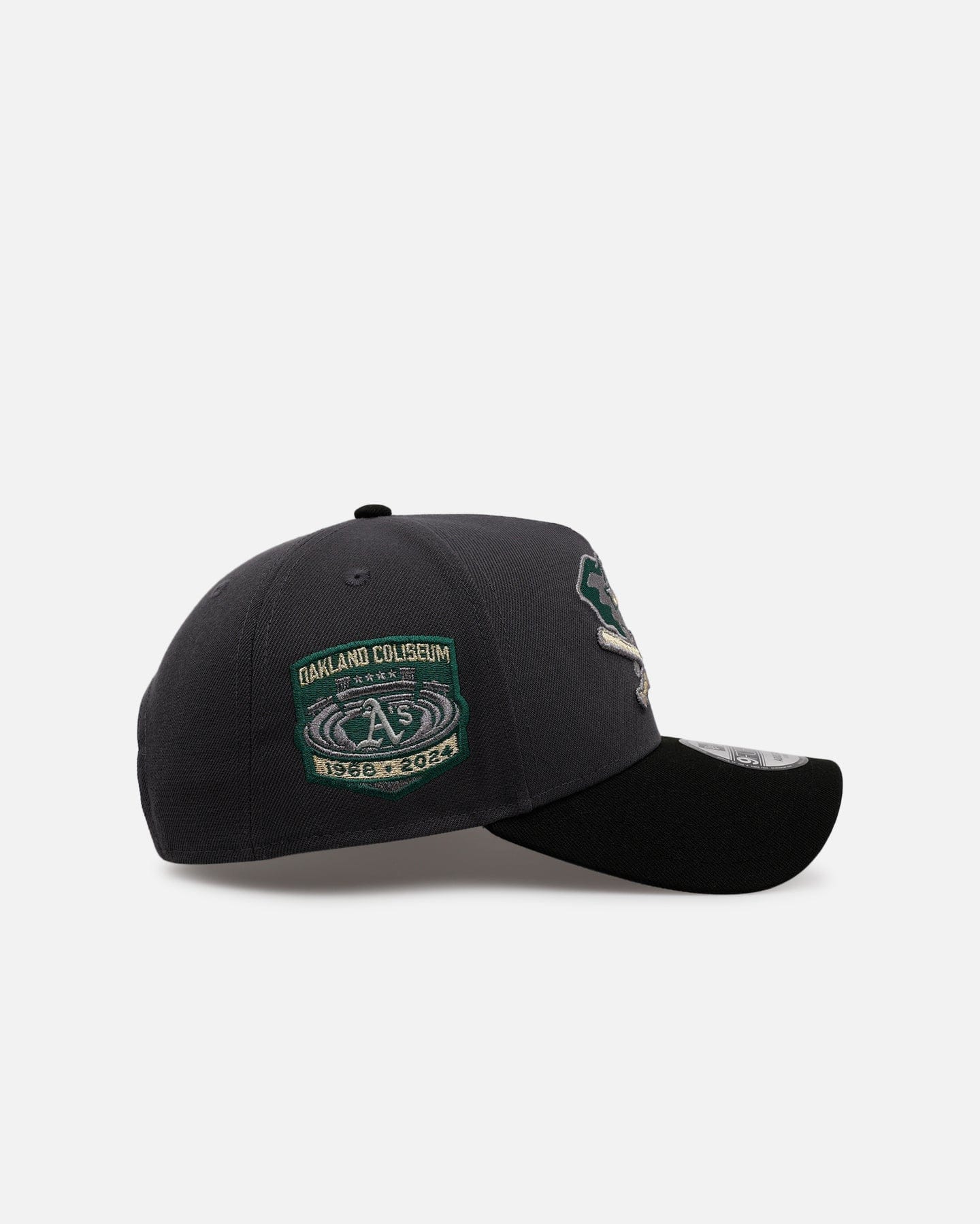 New Era Oakland Athletics Stealth 2.0 9FORTY A - Frame Snapback Graphite
