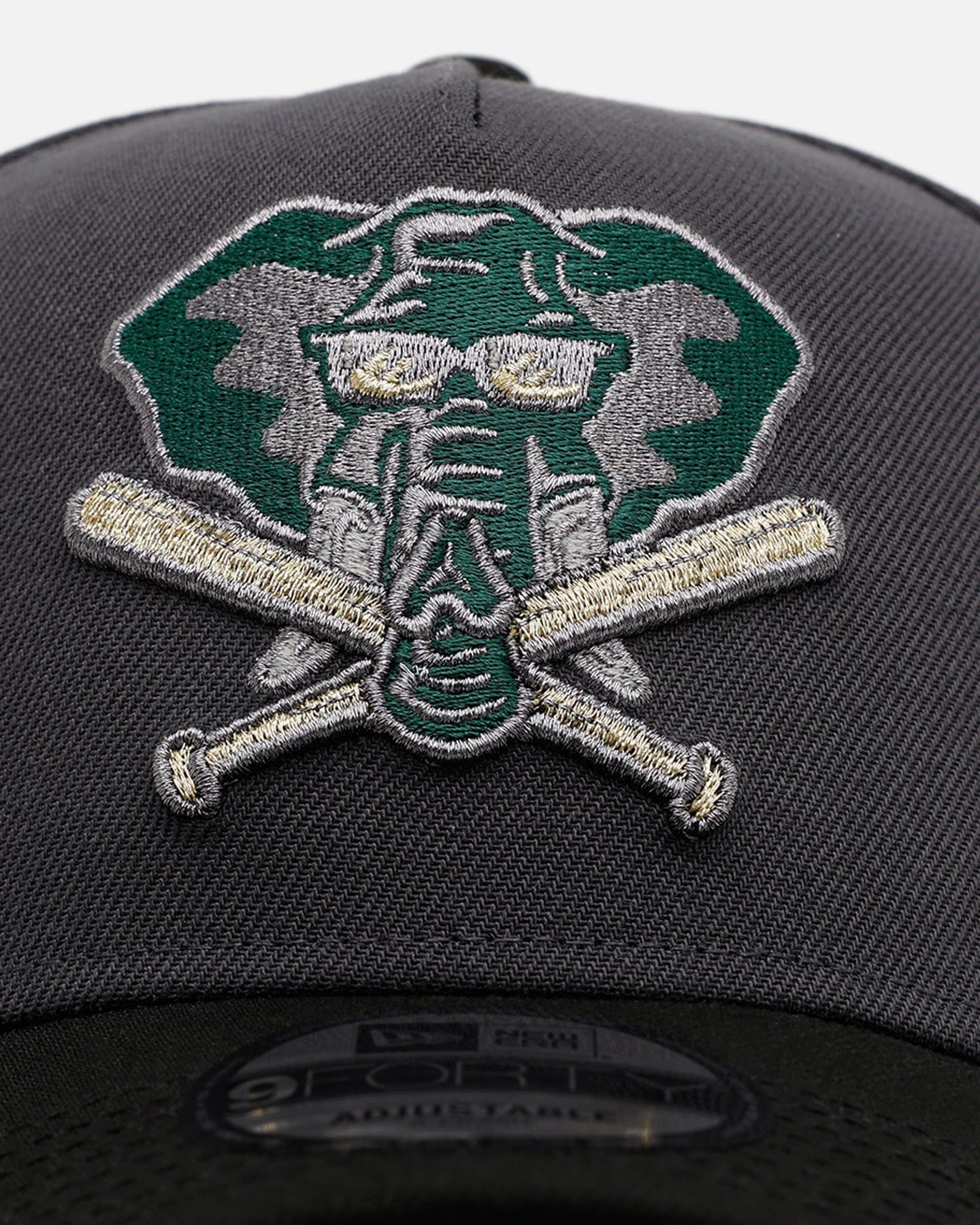 New Era Oakland Athletics Stealth 2.0 9FORTY A - Frame Snapback Graphite