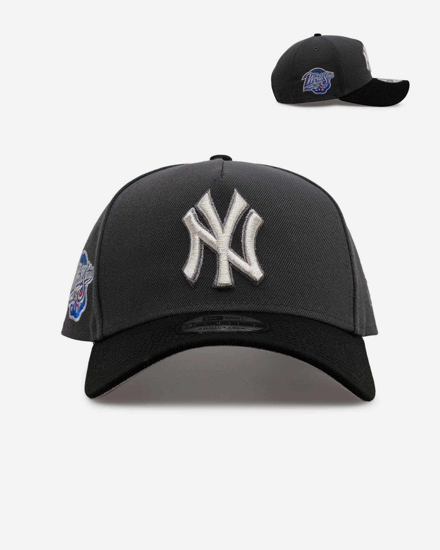 New Era New York Yankees Stealth 2.0 9FORTY A - Frame Snapback Graphite