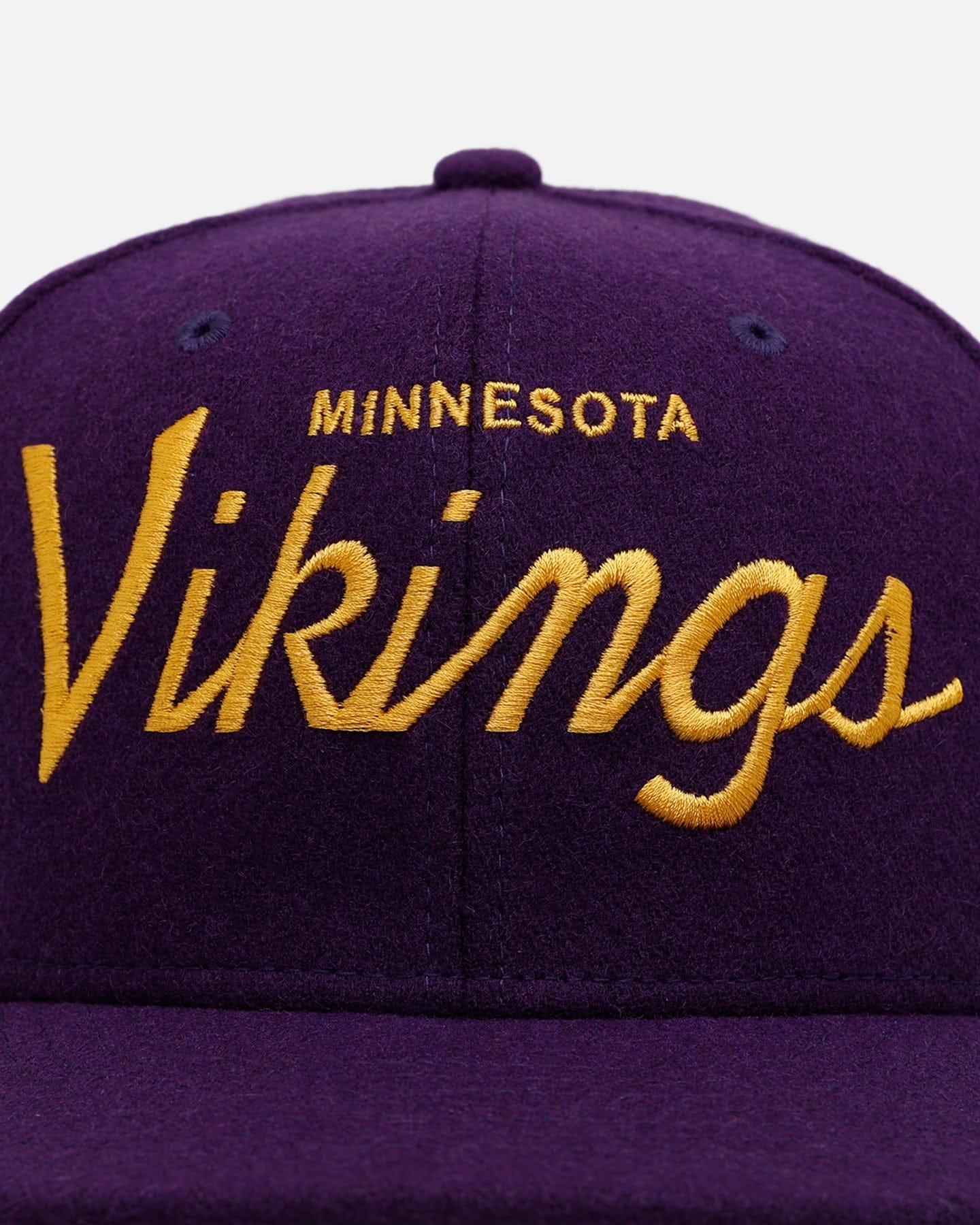 New Era Minnesota Vikings NFL Script 9FIFTY Snapback Official Team Color