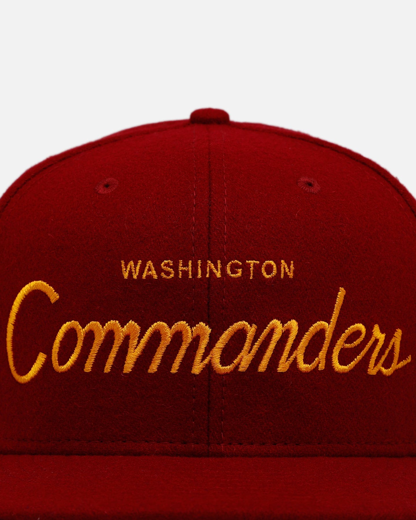 New Era Washington Commanders NFL Script 9FIFTY Snapback Official Team Color