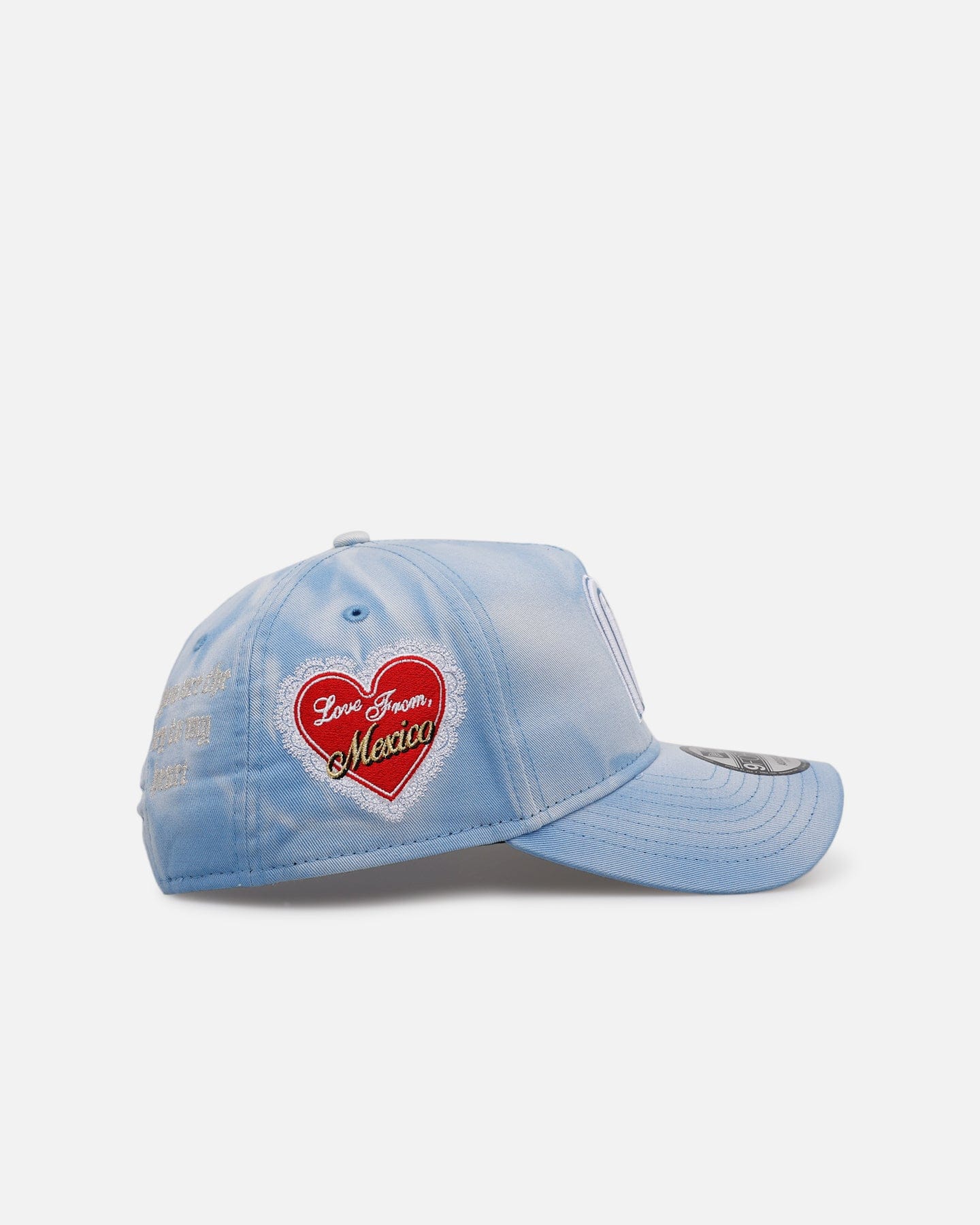 New Era Mexico National Baseball Team Hopeless Romantic 9FORTY A - Frame Snapback Sky Blue