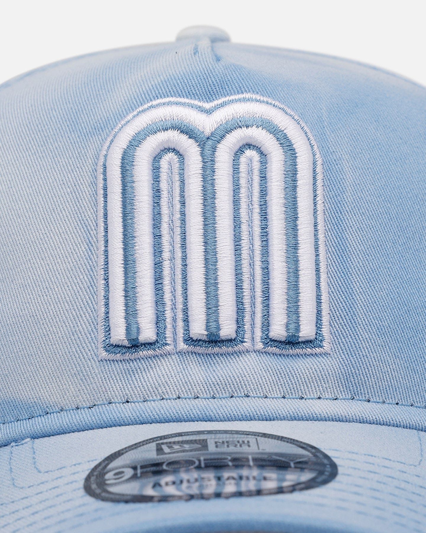 New Era Mexico National Baseball Team Hopeless Romantic 9FORTY A - Frame Snapback Sky Blue