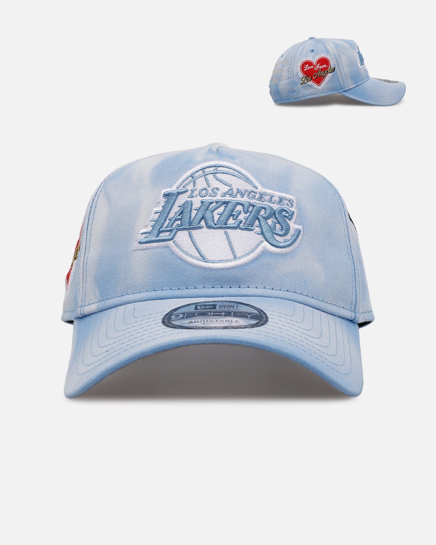 New Era Los Angeles Lakers Hopeless Romantic 9FORTY A - Frame Snapback Sky Blue