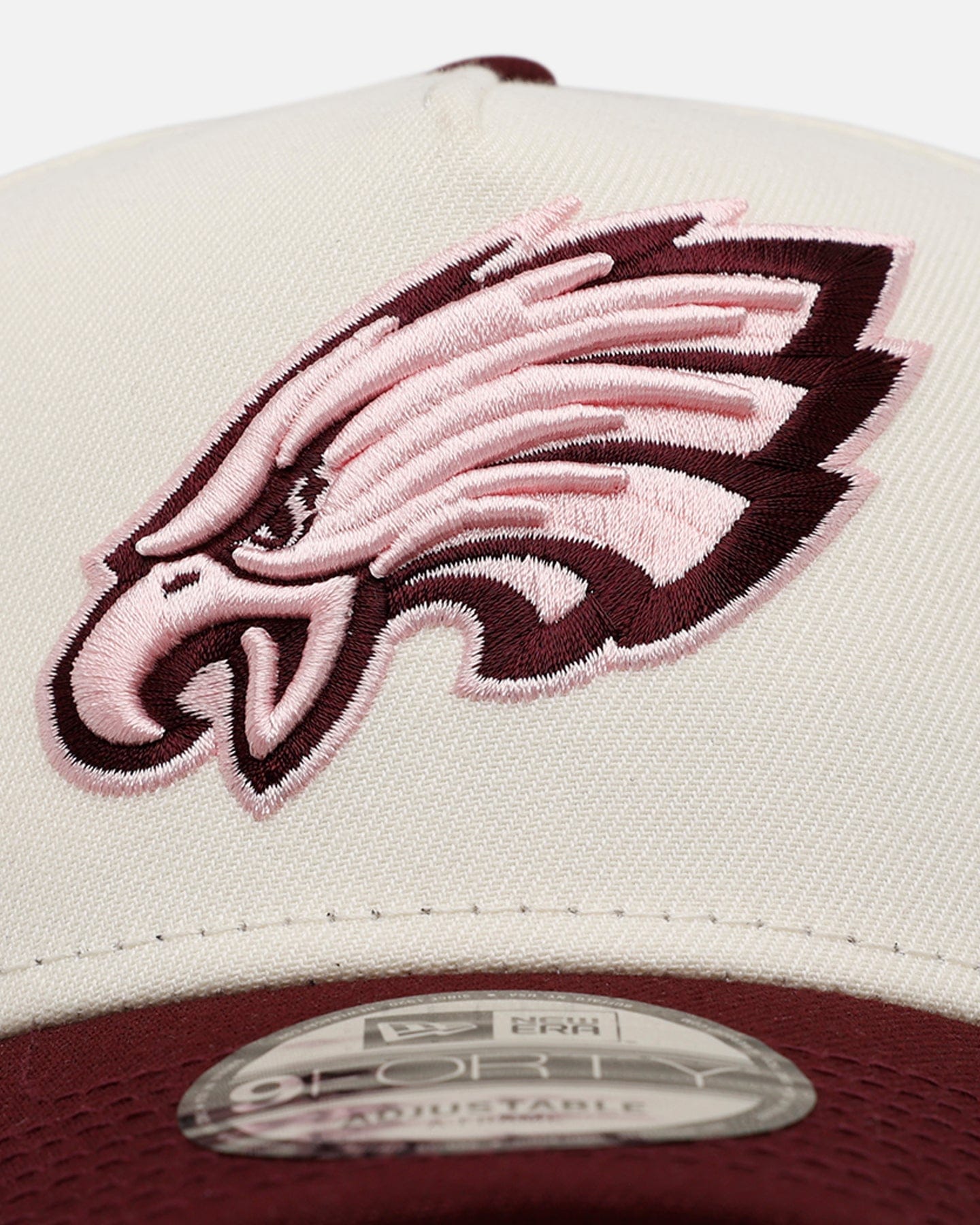 New Era Philadelphia Eagles 'Lover's Club 2.0' 9FORTY A - Frame Snapback Chrome
