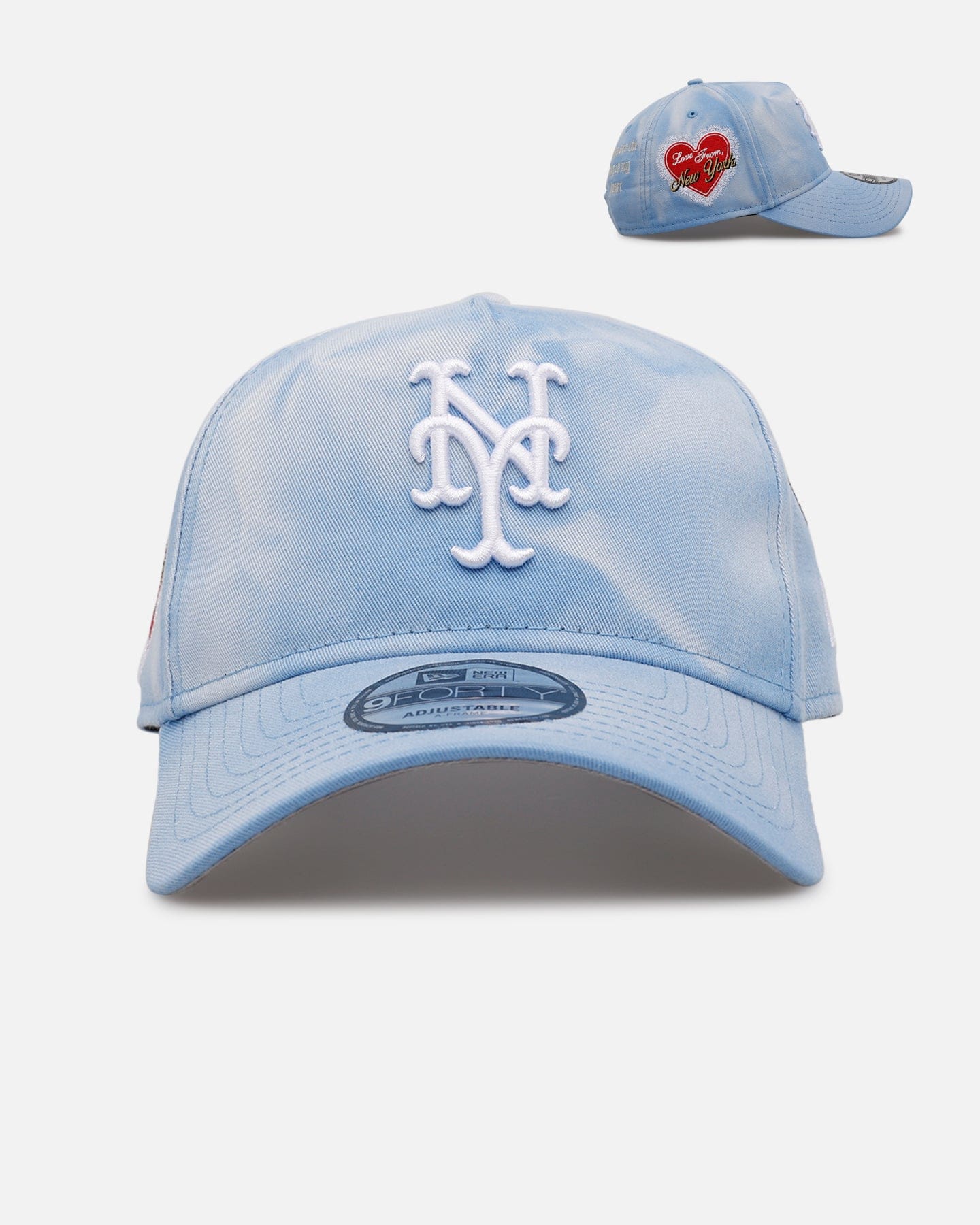 New Era New York Mets Hopeless Romantic 9FORTY A - Frame Snapback Sky Blue