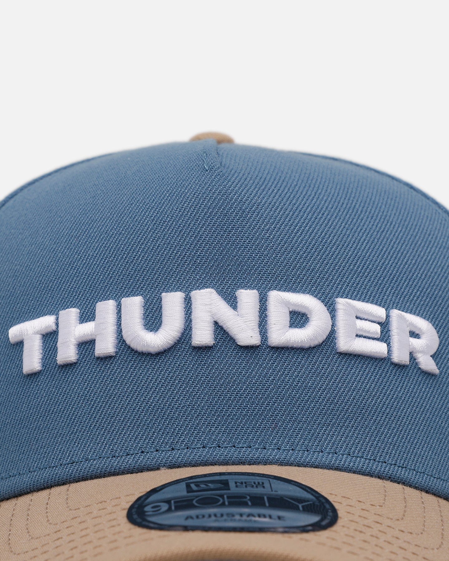 New Era Oklahoma City Thunder Easy Breezy 9FORTY A - Frame Snapback Blue/Tan