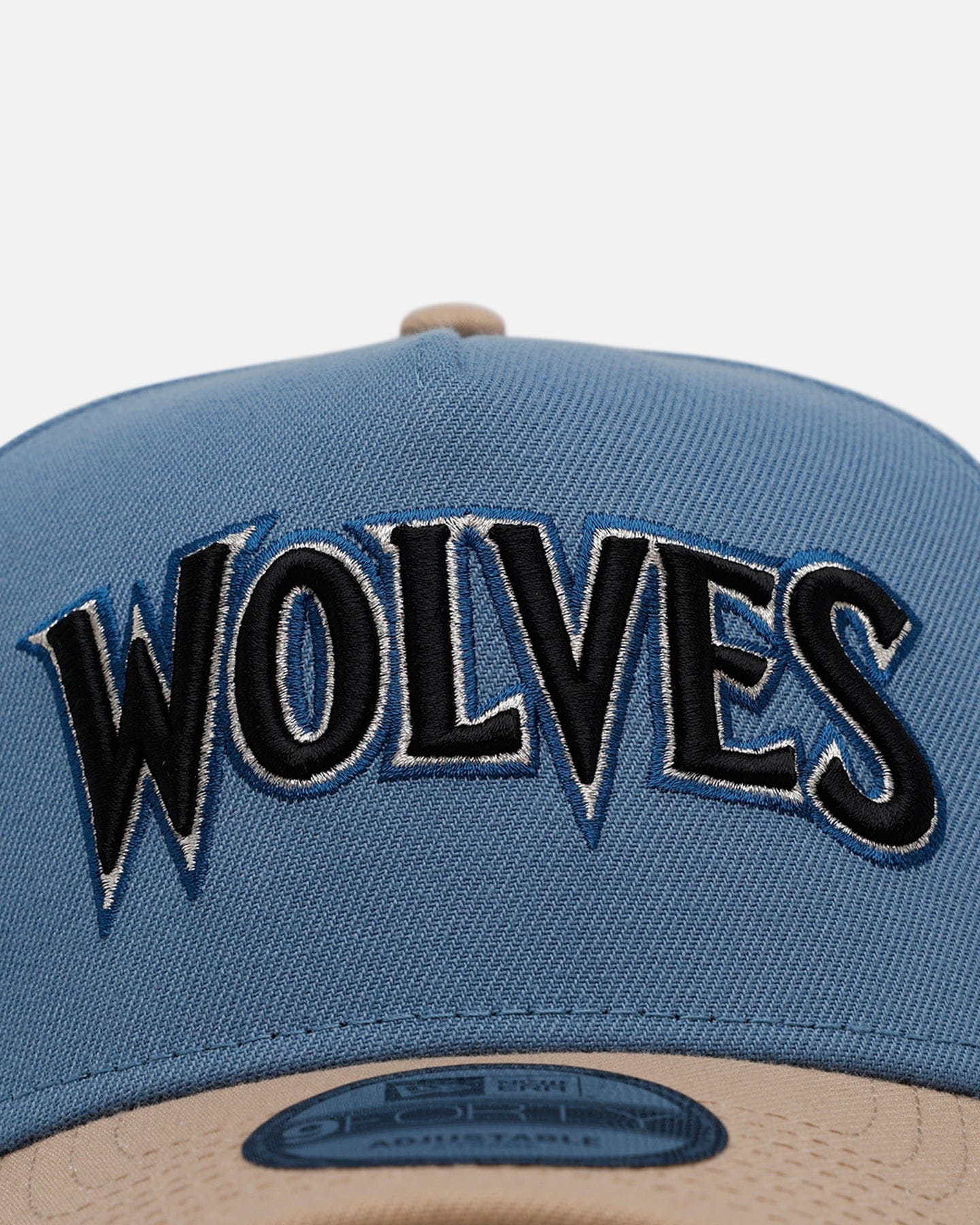 New Era Minnesota Timberwolves Easy Breezy 9FORTY A - Frame Snapback Blue/Tan