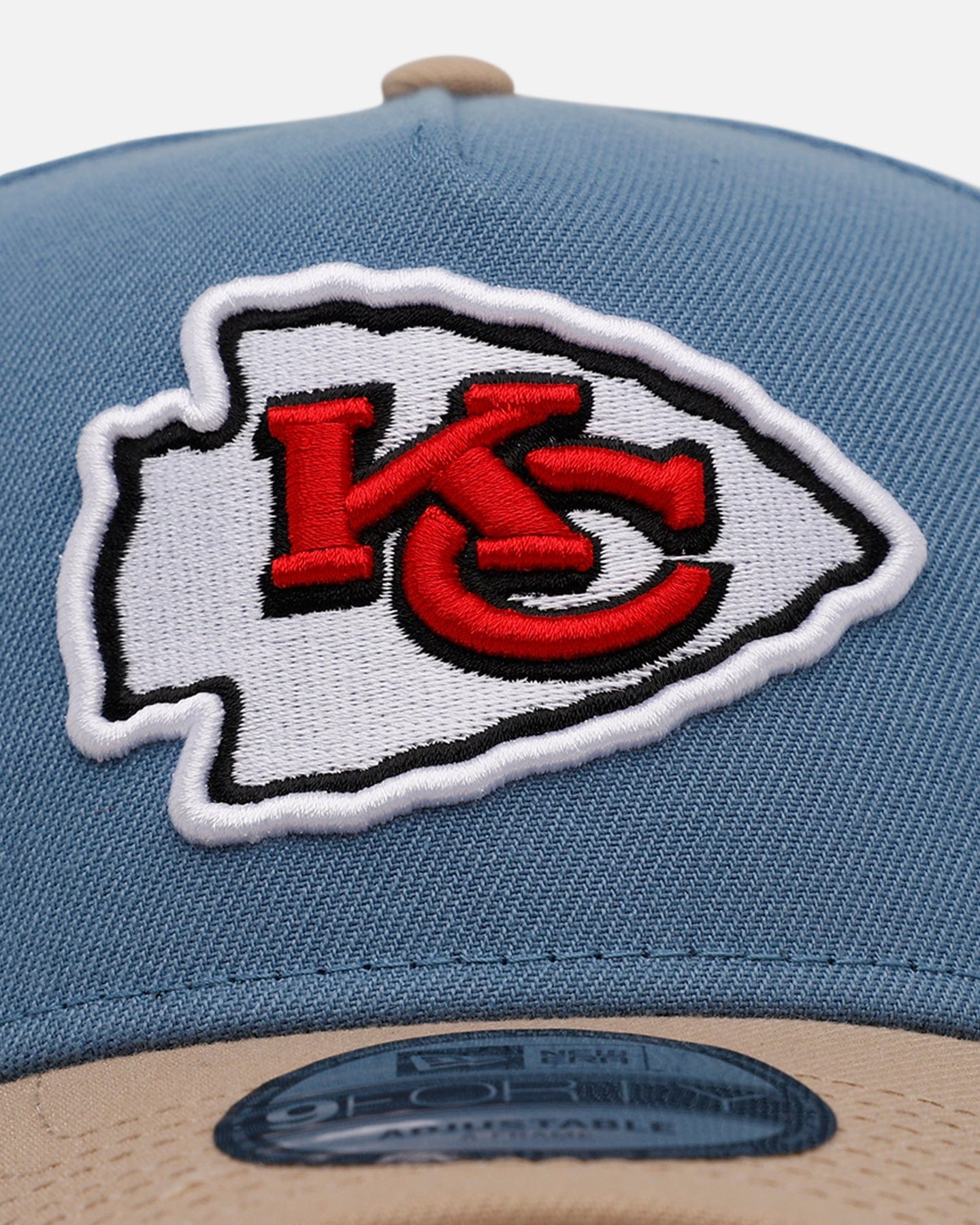 New Era Kansas City Chiefs Easy Breezy 9FORTY A - Frame Snapback Blue/Tan