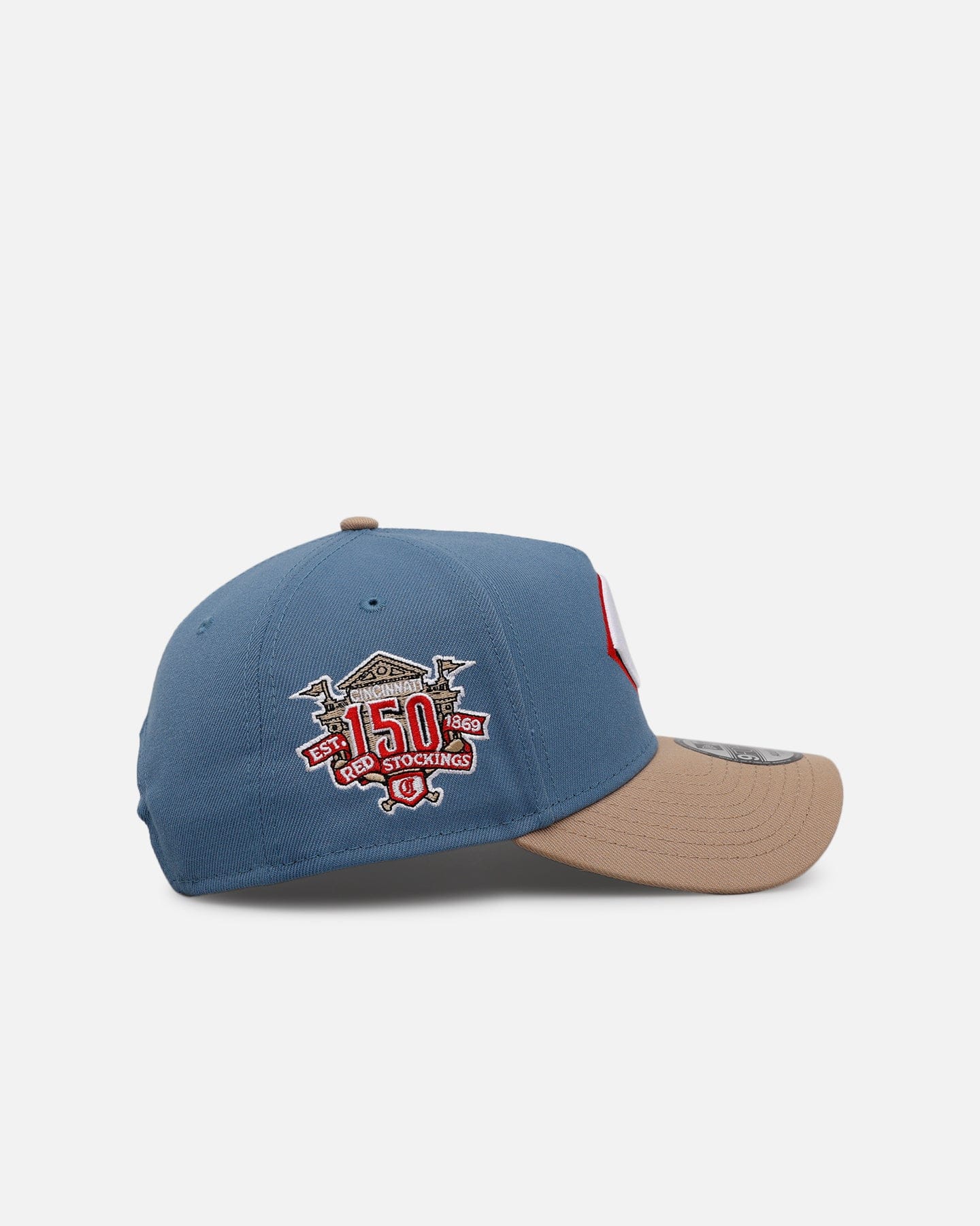 New Era Cincinnati Reds Easy Breezy 9FORTY A - Frame Snapback Blue/Tan