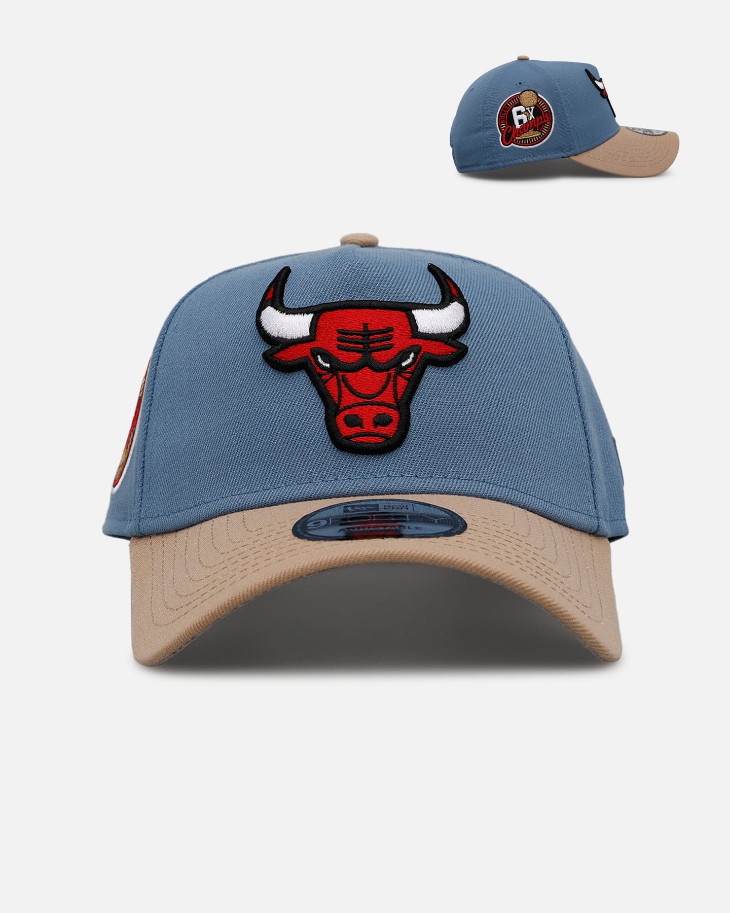 New Era Chicago Bulls Easy Breezy 9FORTY A - Frame Snapback Blue/Tan