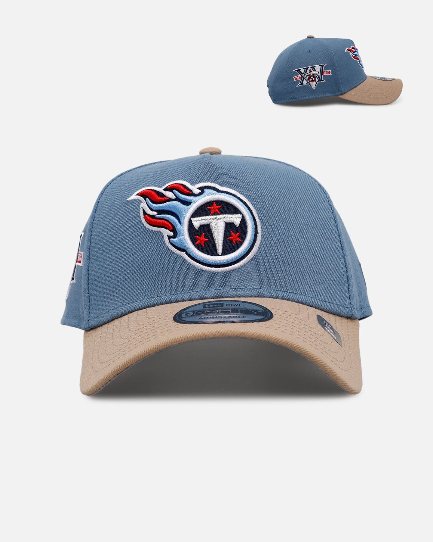 New Era Tennessee Titans Easy Breezy 9FORTY A - Frame Snapback Blue/Tan