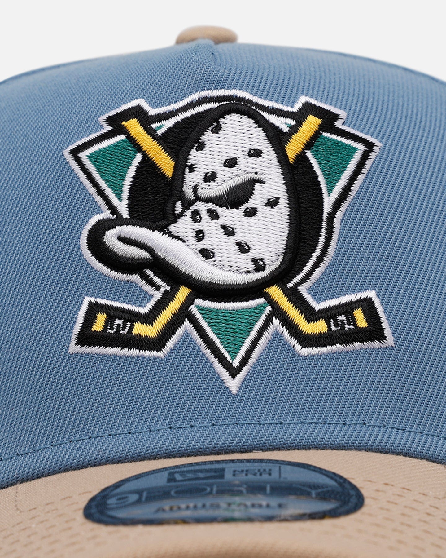 New Era Anaheim Ducks Easy Breezy 9FORTY A - Frame Snapback Blue/Tan