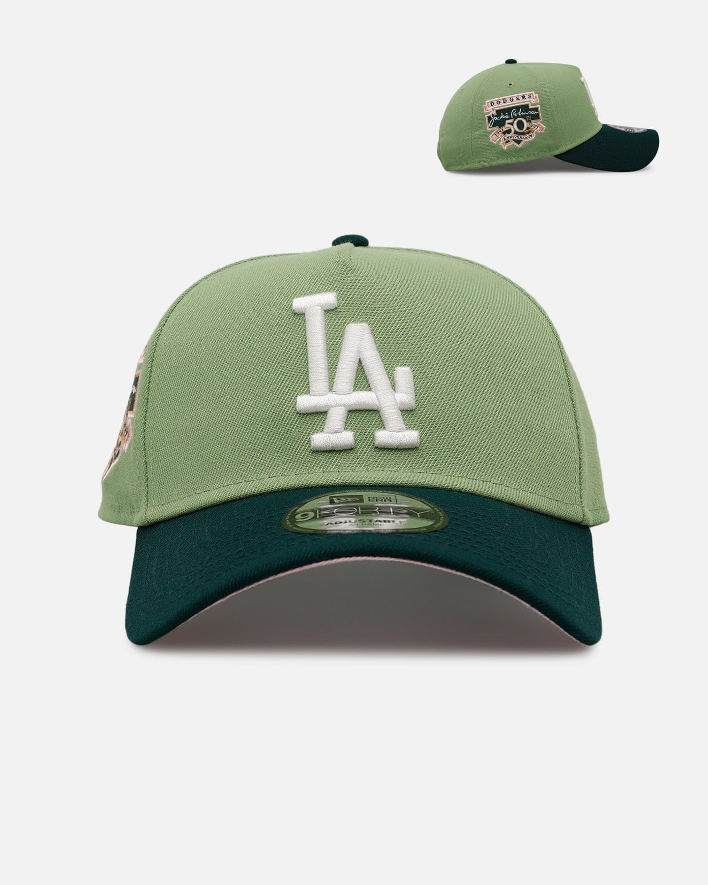 New Era Los Angeles Dodgers Matcha 9FORTY A - Frame Snapback Matcha