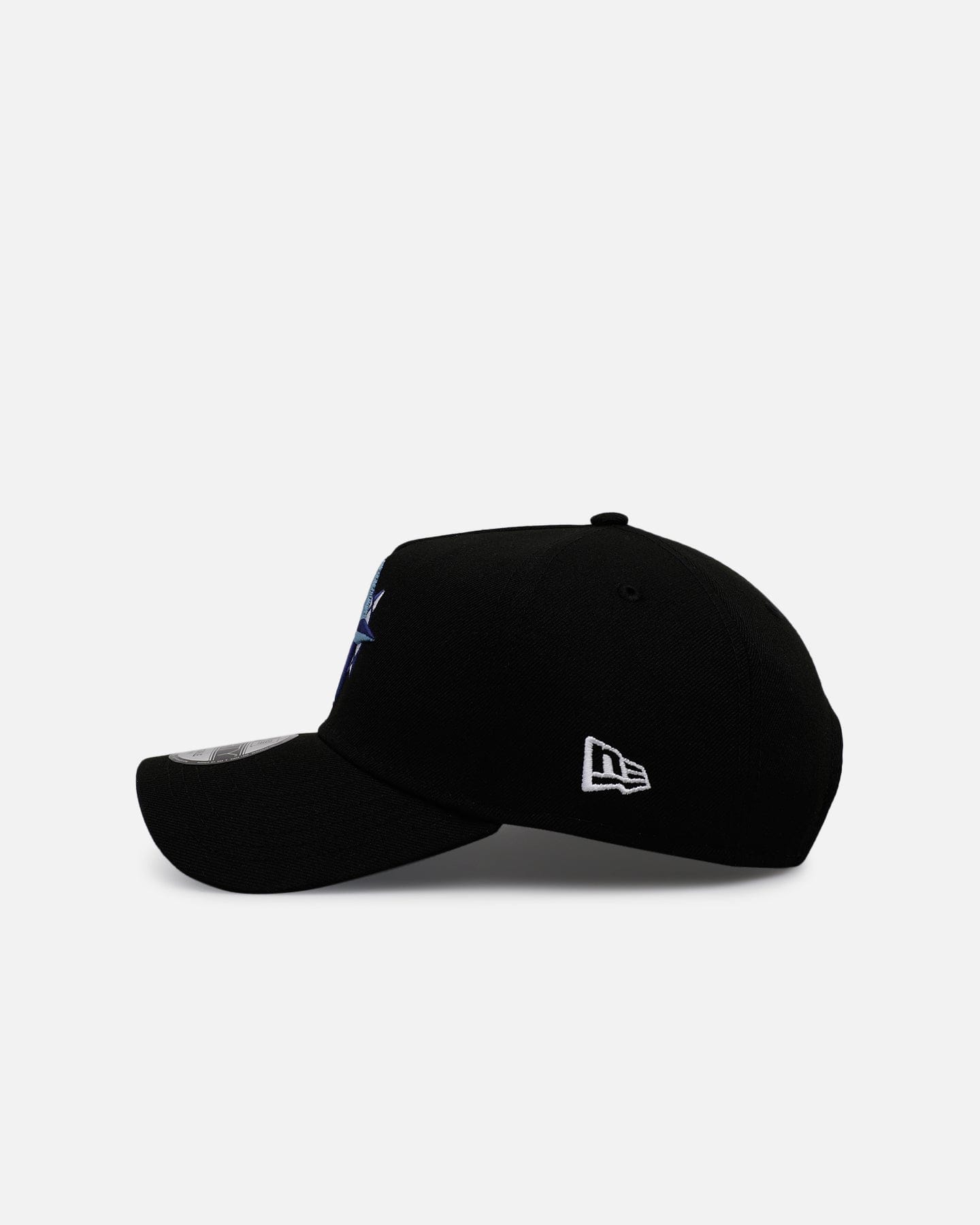 New Era Seattle Mariners Black And Sky Blue 9FORTY A - Frame Snapback Black/Sky Blue