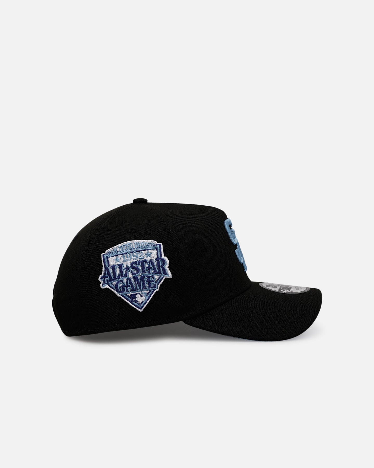 New Era San Diego Padres Black And Sky Blue 9FORTY A - Frame Snapback Black/Sky Blue