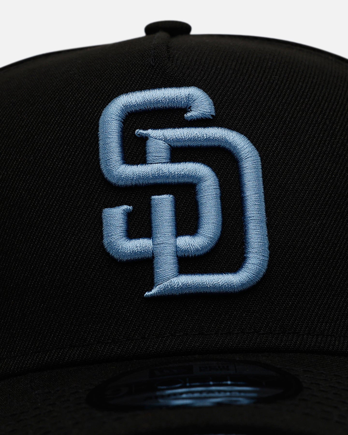 New Era San Diego Padres Black And Sky Blue 9FORTY A - Frame Snapback Black/Sky Blue