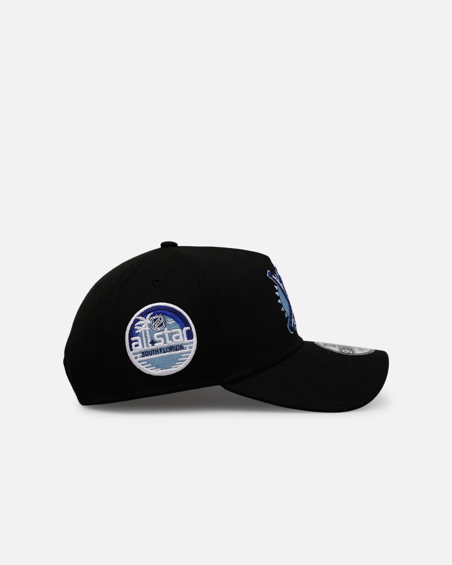 New Era Florida Panthers Black And Sky Blue 9FORTY A - Frame Snapback Black/Sky Blue