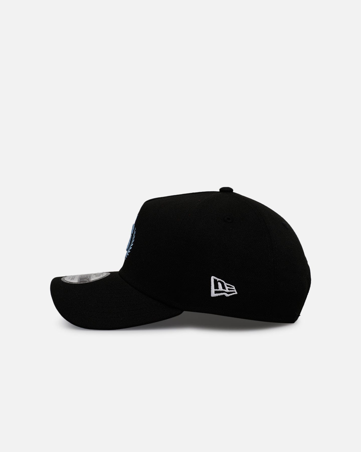 New Era x Culture Kings Black & Sky Blue 9FORTY A - Frame Snapback Black/Sky Blue