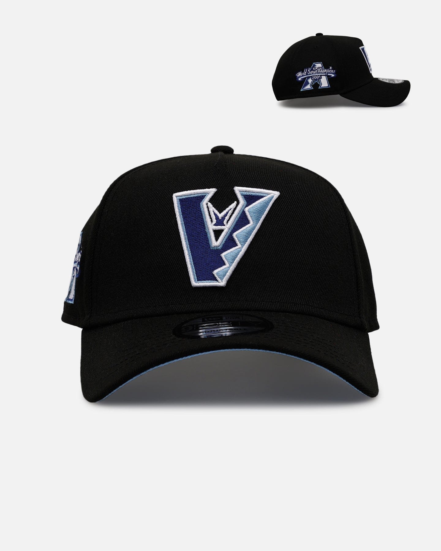 New Era Arizona Diamondbacks Black And Sky Blue 9FORTY A - Frame Snapback Black/Sky Blue