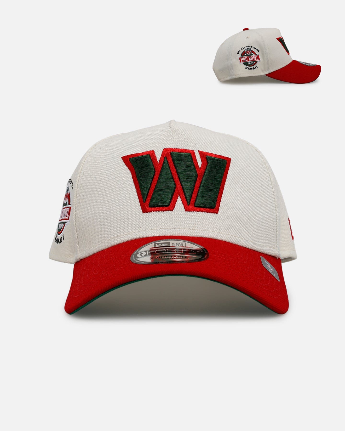 New Era Washington Commanders Strawberry 9FORTY A - Frame Snapback Chrome/Red