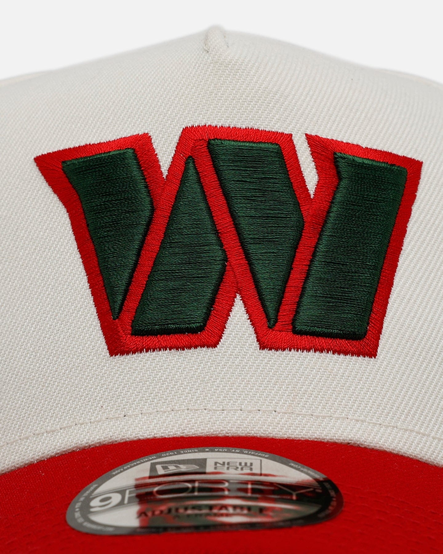 New Era Washington Commanders Strawberry 9FORTY A - Frame Snapback Chrome/Red