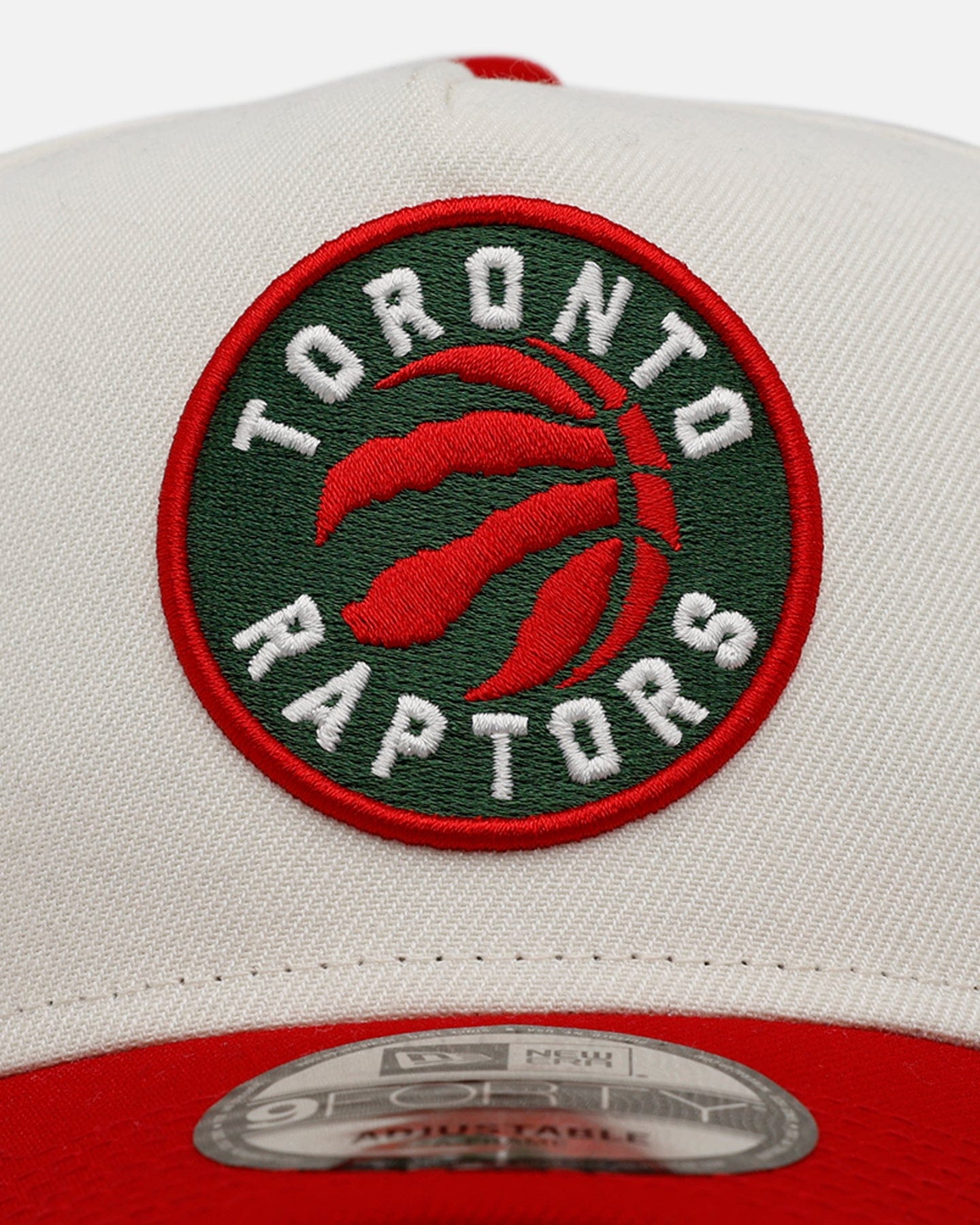 New Era Toronto Raptors Strawberry 9FORTY A - Frame Snapback Chrome/Red